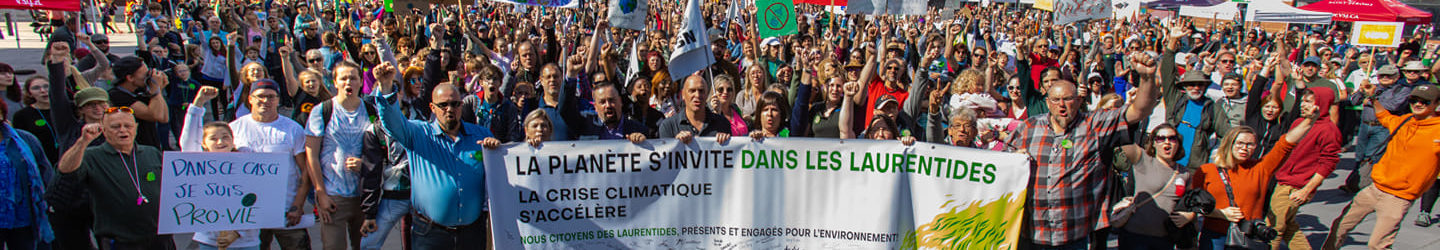 27 septembre 2019: mobilisation pour le climat