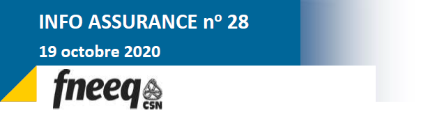 Info assurance no. 28 Renouvèlement 2021